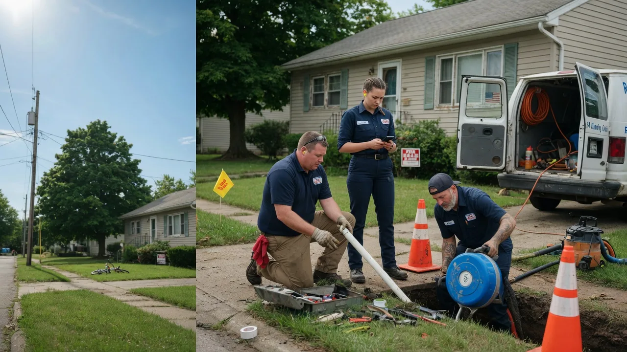 Sewer Line Repair in Bunker Hill, KS near me